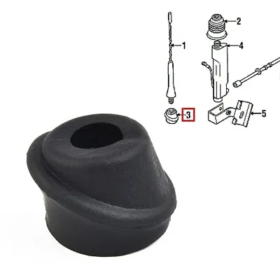 Fit For BMW Z3 Series E36 Roadster 1995-2003 Black Aerial Antenna Grommet Seal • $10.99