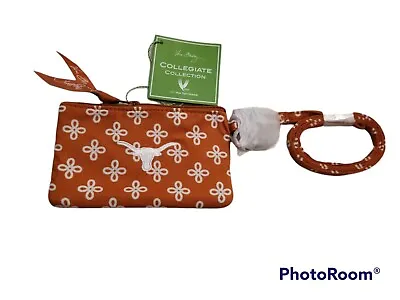  Vera Bradley University Of Texas Austin Zip ID Lanyard Set  • $18.99