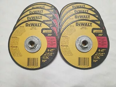 Dewalt DW 8725H 6  X .045  X 5/8-11  Thin Cut-Off Wheel 10 Pack • $27.99