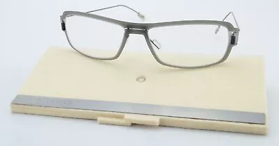 MARKUS T Glasses Spectacles Model M310 Grey Flexible Light Germany + Magnet Felt • $334.08