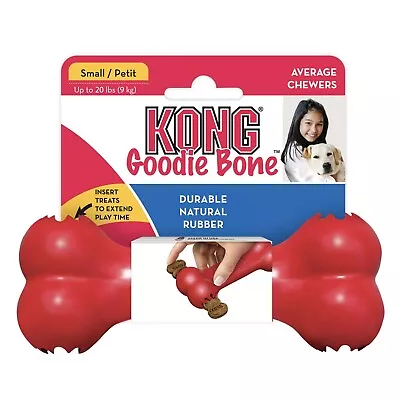 KONG Goodie Bone Chew Toy - Red - Small  • £9.99