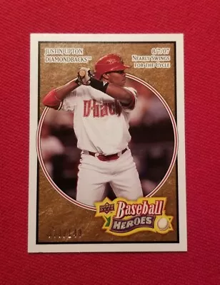 2008 Upper Deck Baseball Heroes Justin Upton BROWN 79/149 SP #4 • $1.49