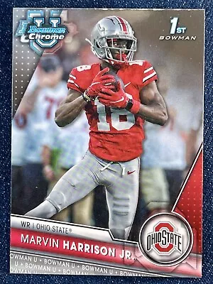 2023 Bowman Chrome U 1st Marvin Harrison Jr #100 OSU NFL Draft Prospect • $2.49