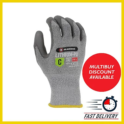 £20.99 • Buy Anti Cut Resistant Work Safety Gloves Builders Grip Protection Level 5 Lithium 