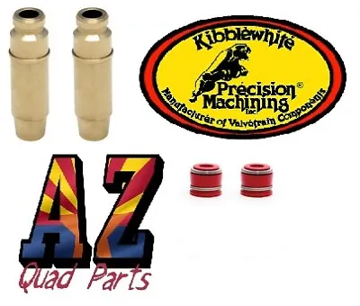 * 04-16 Kawasaki KX250F KX 250F Kibblewhite Head .010 Intake Valve Guides Seals • $21.99