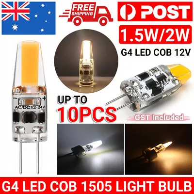 Dimmable G4 LED COB 2W Light Bulb Capsule Lamp Replace Halogen Bulb AC DC 12V • $5.65