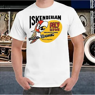 T-shirt With Iskenderian Speed Shop T Shirt Clothing 100% Cotton Vintage Style • $22.53