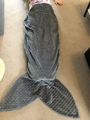 Minky Mermaid Tail Blanket For Child Handmade • £14.99