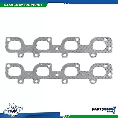 DNJ EG1162 Exhaust Manifold Gasket For 05-16 Chrysler Dodge Jeep 6.1L V8 OHV 16v • $12.99