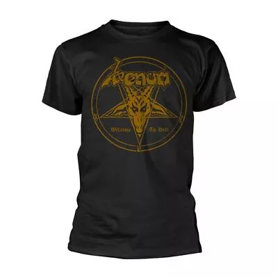 Venom Welcome To Hell Gold Black T-Shirt NEW OFFICIAL • $25.89