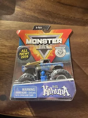 Monster Jam Truck New Big Kahuna 1:64 2019 Blue Driver Man Poster Free Ship USA • $19.99