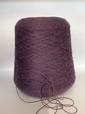 Beautiful Spool Cone Peruvian #1 PURE Alpaca Yarn 1lb 13oz 848gr 9013 Morada • $31