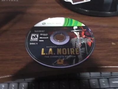 L.A. Noire -- Complete Edition (Microsoft Xbox 360 2011) Disc 1 Only! • $0.99