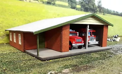 Ho 1/87 Scale NSW Fire Station Based On Tuross Heads NSW Building Kit. • $46.32