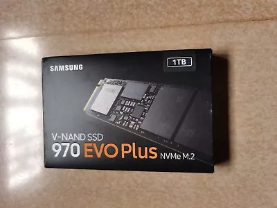 Samsung 970 EVO Plus 1TB M.2 2280 NVMe PCIe Gen 3.0 X4 V-NAND SSD Solid State • $183.70