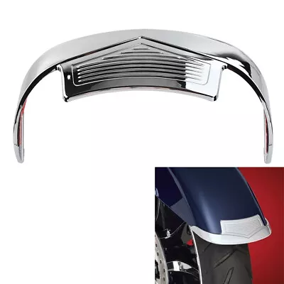 Chrome Front Fender Trim Skirt For Harley FLH Models Road King Custom FLHRS • $41.17