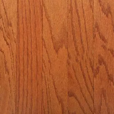 Gunstock Oak Narrow Plank 3/8  T X 3  W Hardwood Flooring Micro-Beveled Edges • $137.31