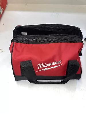 New Milwaukee M18 M12 11” X 10” X 8” Small Size Contractors Tool Bag. A 0521 • $14.95