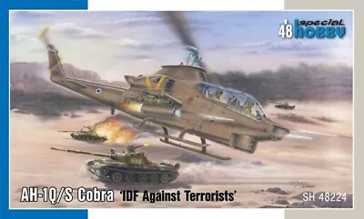 Special Hobby 100-SH48224 - 1/48 - AH-1Q/S Cobra ‘ Idf Against Terrorists' - New • £38.32