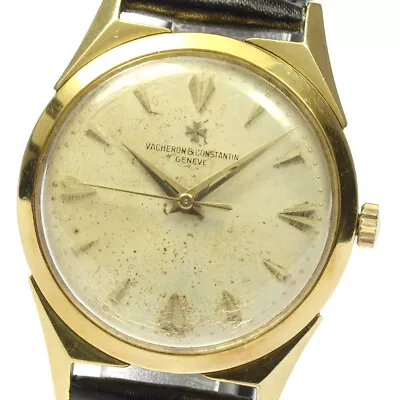 VACHERON CONSTANTIN K18YG Cal.K454/5B Vintage Hand Winding Men's Watch_806240 • $5232.60