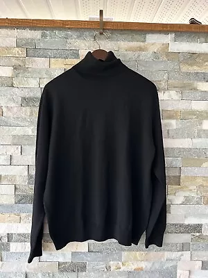 Ermenegildo Zegna Soft Wool Turtle Neck Knit Sweater Size Large • $43.62