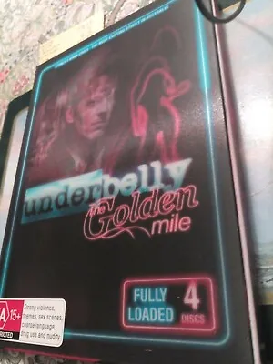 Underbelly. The Golden Mile. Region 4 Dvd • £14