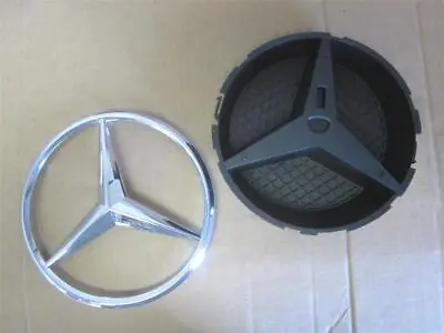 OEM Mercedes-Benz ML GL GLE Grille Grill Beam Star Chrome Emblem & Housing • $49.99