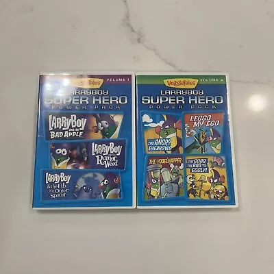 Veggie Tales Larryboy Superhero Power Pack  DVD & Audio CD Cartoon • $12.99