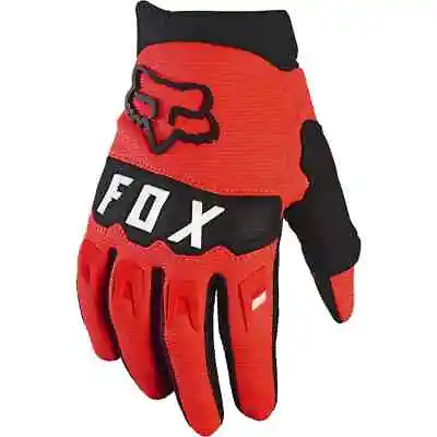 Fox Racing Youth Dirtpaw Mx Gloves - Flo Red - Motocross/offroad • $22.95