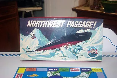 Vintage 1969 Northwest Passage Board Game Humble Oil Impact Communications • £19.23