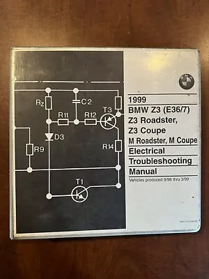 1999 BMW E36/7 (Z3 Roadster M Roadster) Electrical Troubleshooting Manual • $30