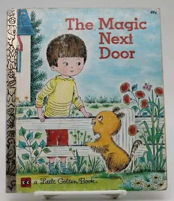 Vintage Little Golden Book The Magic Next Door • $6.98