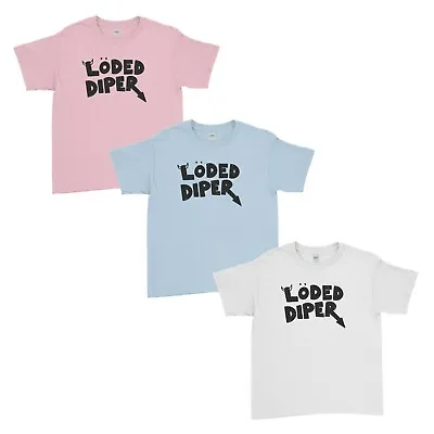 £9.99 • Buy Loded Diper Classic Kids World Book Day T-Shirt 2022 Funny Fancy Dress Adult Top