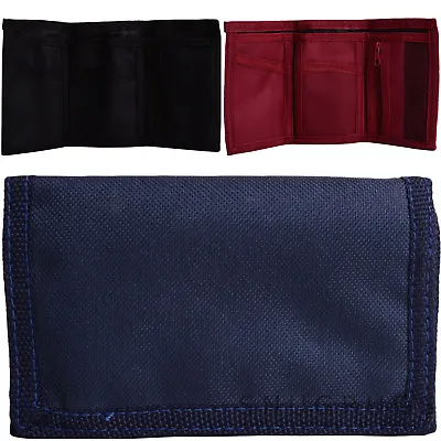 Mens / Gents / Kids Small Canvas Style Wallet / Money / Coin Holder / Pouch • £5.99