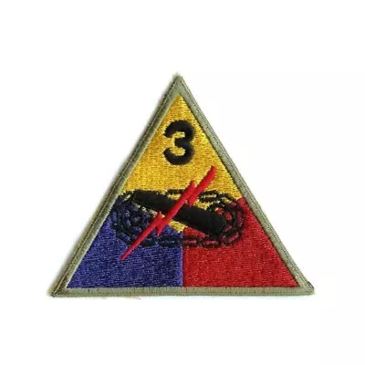 3rd Armored Division Spearhead Division - WW2 Repro Patch Badge Uniform Insignia • £6.75