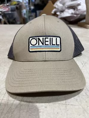 $12.99 • Buy O’Neill Yupoong Adjustable Snapback Trucker Hat Brown Cap Surfer 