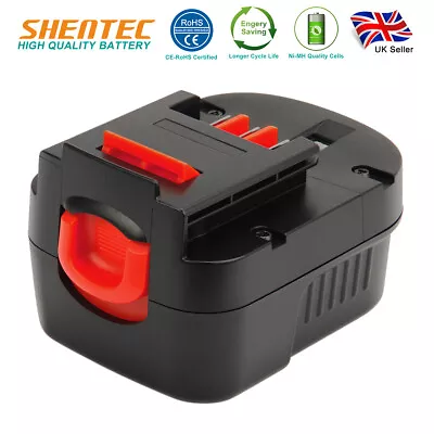 £12.89 • Buy 12V 3500mAh Ni-MH Battery For Black Decker A12 A1712 B-8315 HPB12 FS120B BD1204L