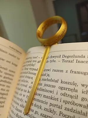 Lord Of The Rings Bookmark “the One Ring” • £9.63