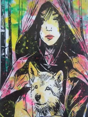 ACEO ATC  Sketch  -   RED RIDING HOOD  Art • $9.99