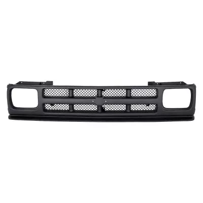 New Grille For 91-94 Chevrolet S10 Blazer W/ Emblem Textured Black Shell Insert • $87