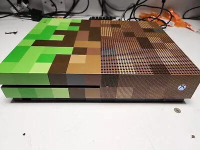 Microsoft Xbox One S Minecraft Limited Edition CONSOLE 720p Only • £79.99