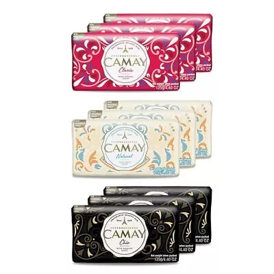 Camay Chic Classic And Natural Soap French Fragrance For Soft Supple Skin In • £24.10