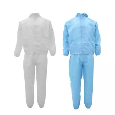 Anti-static Overall With Protective Paint To Decorate The Blue White Suit • £9.71