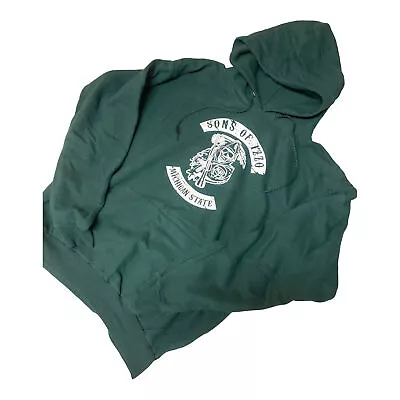 Michigan State Spartans Basketball “SONS OF IZZO” Hoodie Sweatshirt Mens M • $19.99