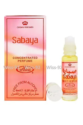 £3.95 • Buy Sabaya 6ml Roll On By Al Rehab Crown Perfumes HALAL ATTAR ITR
