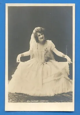 Miss Madge Lessing.tucks Stage Favourites Postcard  • £2.50