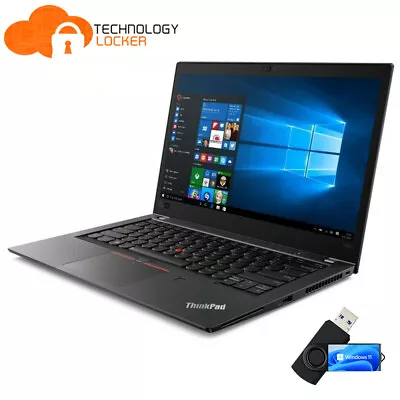 $550 • Buy Lenovo ThinkPad T480s 14  Laptop Intel I5-8350U 8GB RAM 256GB SSD FHD Win 11 