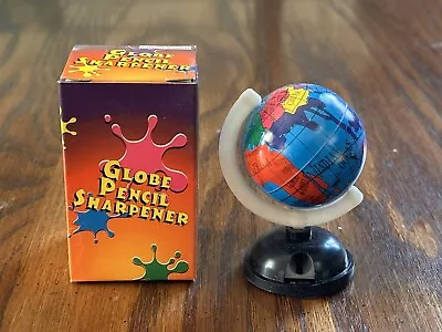 Miniature Globe Pencil Sharpener New In Box • $2.95