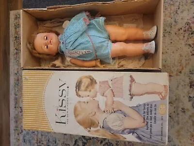 Vintage USA 1961 IDEAL KISSY DOLL 23 Inch ( Original Box ) • $75