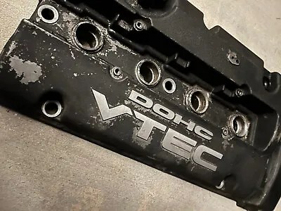 OEM HONDA PRELUDE VALVE COVER H22A H22 H Series Black • $139.99